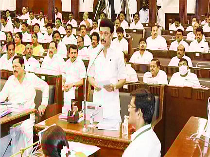 CUET நுழைவுத் தேர்வு;  எதிர்ப்பு தெரிவித்து தமிழக சட்டப் பேரவையில் தீர்மானம்!