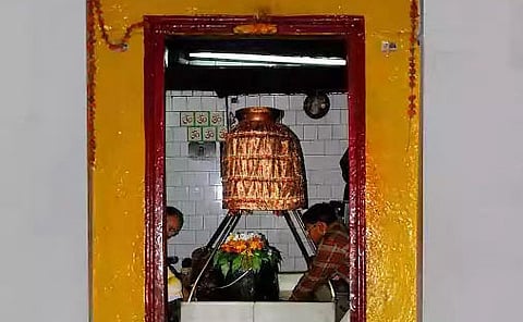 சூல வடிவில் துர்கை!