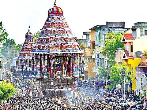 சிதம்பரம் ஆனித் திருமஞ்சனவிழா தேரோட்டம்!