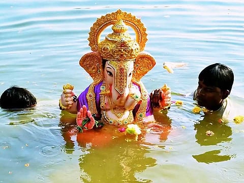 விநாயக சதுர்த்தி: ரெடிமேட் குளம் ரெடி!