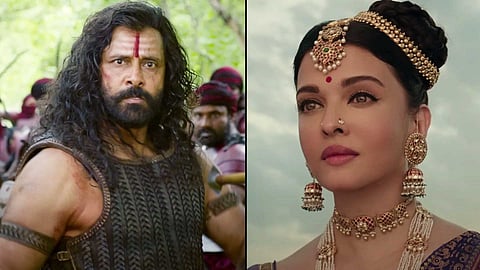 Actor Vikram and Aishwarya Rai
