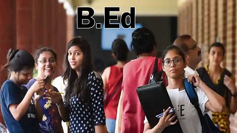 Admission of B.Ed students