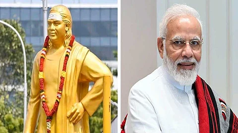 முத்துராமலிங்க தேவர்-மோடி