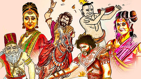 ”பொன்னியின் செல்வன்” - சித்திர தீபாவளி