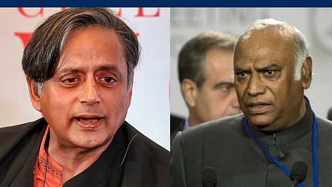 மல்லிகார்ஜுன கார்கே vs சசி தரூர்