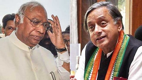 மல்லிகார்ஜுன கார்கே  vs சசி தரூர்