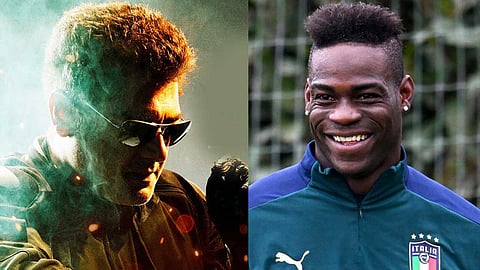 பிரபல கால்பந்து வீரரின் இன்ஸ்டா ஸ்டோரியில் இடம்பெற்ற அஜித்தின் 'வலிமை'!