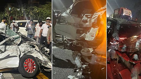 கட்டுப்பாட்டை இழந்த ட்ரக்! அடுத்தடுத்து 48 வாகனங்கள் மோதிய பெரும் விபத்து!