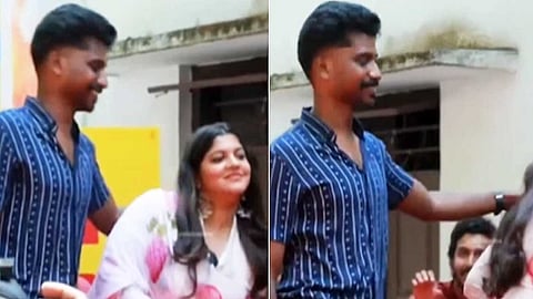 அத்துமீறி மாணவன் செய்த செயல்! நடிகையின் தரமான பதிலடி! வைரல் வீடியோ!