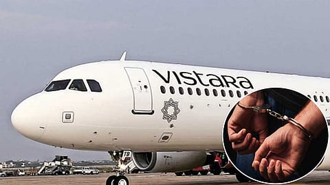 நடுவானில் அரைகுறை ஆடையுடன் தகராறில் ஈடுபட்ட இத்தாலிய பெண்!