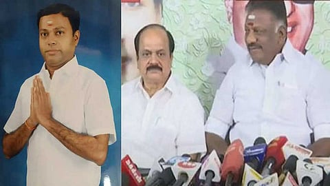 ஈரோடு கிழக்கு தொகுதி இடைத்தேர்தல் : ஓபிஎஸ் அணியின் வேட்பாளர்  செந்தில்முருகன் அறிவிப்பு