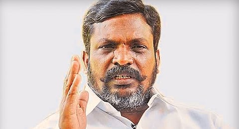 அண்ணாமலைக்கு போட்டியாக திருமாவளவன் கண்டன ஆர்ப்பாட்டம்!