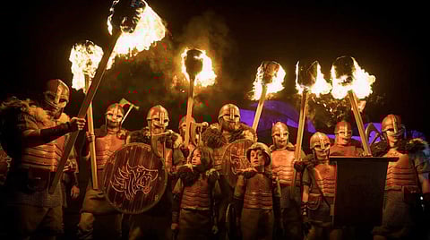 வெற்றித் திருநாளாகக் கொண்டாடப்பட்ட ஸ்காட்லாந்து நெருப்பு திருவிழா!