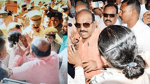 ஒடிஸாவில் பெண் போலீஸ் அதிகாரியை முகத்தில் குத்திய பா.ஜ.க எம்.எல்.ஏ!