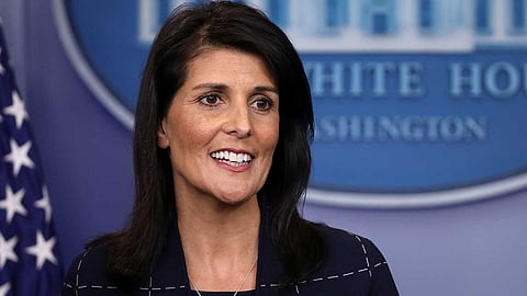 யு.எஸ். அதிபர் தேர்தலில் குதிக்கிறார் இந்திய வம்சாவளி பெண் நிக்கி ஹாலே!