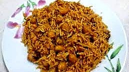 கொண்டைக்கடலை பிரியாணி!