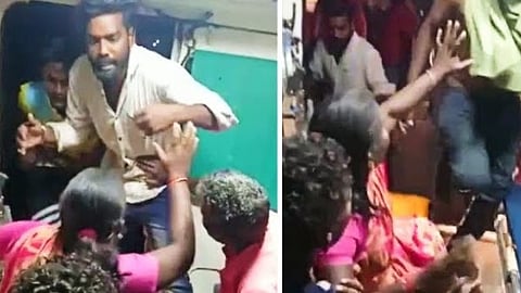 மாசி மகத் திருவிழா மோதல்: ஆம்புலன்சில் சென்ற பெண்ணை ஊரே சேர்ந்து அடித்த கொடூரம்!