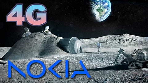 நிலவில் 4G மொபைல் தொழில்நுட்பம் அறிமுகம்: நோக்கியா அறிவிப்பு!