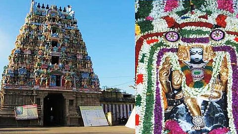 ஆலங்குடி ஆபத்சகாயேச்வரர் கோவிலில் குரு பெயர்ச்சி விழா!