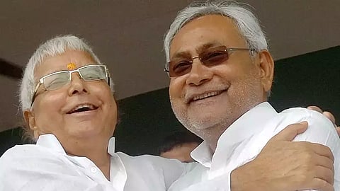 லாலுவுடன் பீகார் முதல்வர் நிதிஷ் குமார் சந்திப்பு!