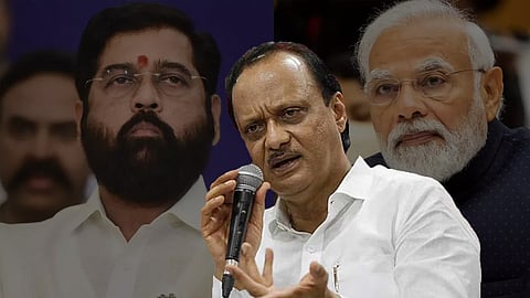அஜித் பவாரின் அடுத்தடுத்த அரசியல் அதிரடி - மௌனத்தில் பா.ஜ.க, கோபத்தில் ஷிண்டே - மகாராஷ்டிர அரசு கவிழுமா?