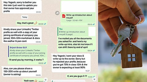 வீடு வாடகைக்கு தர 12 ஆம் வகுப்பு மதிப்பெண் கேட்ட உரிமையாளர்!