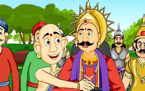 கிருஷ்ண தேவராயர் கேள்வியும் தெனாலிராமன் பதிலும்!