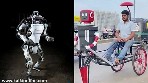 இந்திய மாணவர்கள் உருவாக்கிய அசத்தல் ரோபோ