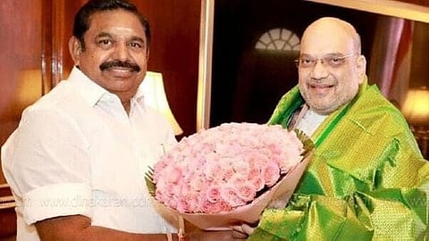 அமித்ஷாவை சந்தித்த எடப்பாடி பழனிசாமி!