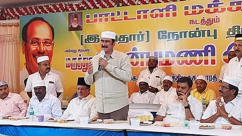 இஸ்லாமியர்களின் நலனுக்காக போராடுவோம் - இப்தார் விருந்தில் அன்புமணி ராமதாஸ் பேச்சு!