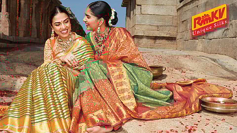 ஆரெம்கேவியின் 'மறுமலர்ச்சி' பட்டுப்புடவைகள்!