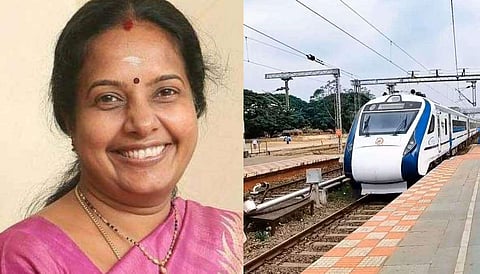 வந்தே பாரத் ரயிலை புல்லட் ரயிலோடு ஒப்பிட்டுப் பேசிய வானதி: கலாய்த்துத் தள்ளும் நெட்டிசன்கள்!