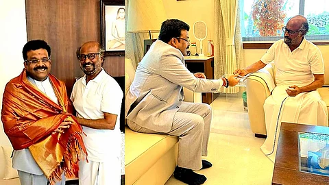 இலங்கை சுற்றுலாவின் இந்திய தூதரா சூப்பர் ஸ்டார் ரஜினிகாந்த்? சூப்பர் ஸ்டார் சந்தித்த இலங்கை உயர் அதிகாரி! என்ன பேசினார்கள் தெரியுமா?