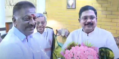 டிடிவி.தினகரன் - ஓ.பன்னீர்செல்வம் இணைந்து செயல்பட முடிவு: இன்றைய திடீர் சந்திப்பில் முடிவு!