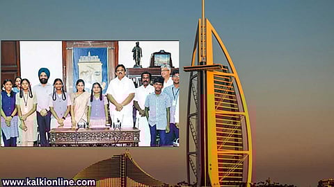 துபாய் செல்லவிருக்கும் அரசுப் பள்ளி மாணவர்கள். காரணம் என்ன தெரியுமா?