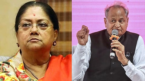 2020-ல் காங்கிரஸ் ஆட்சி கவிழாமல் இருக்க வசுந்தரா ராஜே உதவினார்: கெலோட் அதிரடி!