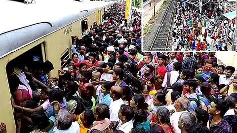 நடுவழியில் கழன்ற ரயில் பெட்டிகளால் புறநகர் மின்சார ரயில் சேவை பாதிப்பு!