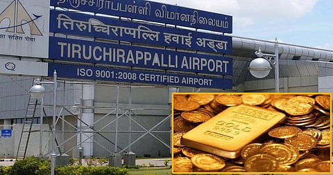 விமானத்தில் கடத்தி வரப்பட்ட 1.13 கோடி ரூபாய் மதிப்பிலான தங்கம் பறிமுதல்!