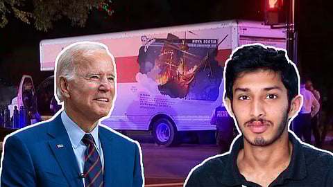 அமெரிக்க அதிபா் பைடனைக் கொல்ல முயன்றதாக இந்திய வம்சாவளி இளைஞா் கைது!