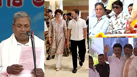 இன்று பதவியேற்ற கர்நாடக அமைச்சரவை பத்து பிரபலங்கள்!