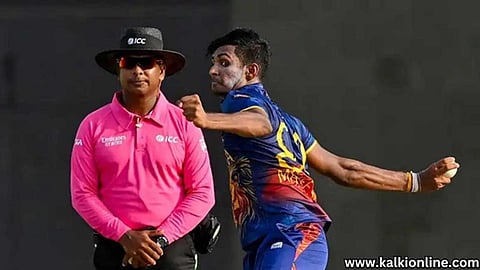 தனது முதல் ஒருநாள் போட்டியில் 16 வொய்டு பந்துகளை வீசிய பதிரணா.