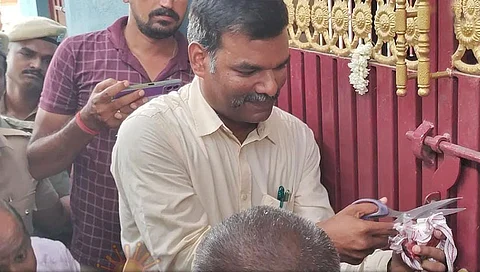 சீல் வைக்கப்பட்ட காளியம்மன் கோயில் மீண்டும் திறக்கப்பட்டது!
