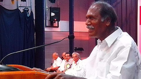 கல்வெட்டில் பெயர் இருக்கிறதா என்று பார்க்க வேண்டியிருக்கிறது - புதுச்சேரி முதல்வர் ஆதங்கம்!