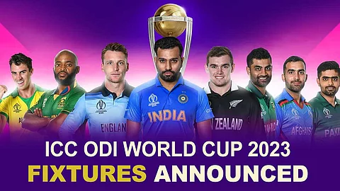 உலக கோப்பை 2023 போட்டி அட்டவணை வெளியானது! இந்தியா - பாகிஸ்தான் போட்டி எப்போ தெரியுமா?