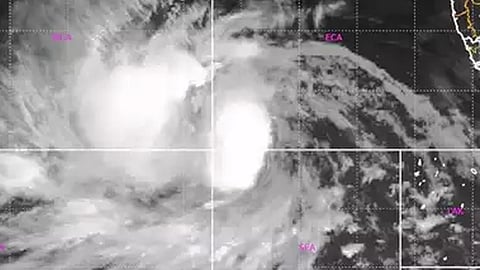 Climate change in the Pacific Ocean.