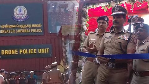தமிழ்நாடு காவல்துறையில் ‘டிரோன் போலீஸ்’ பிரிவை தொடங்கி வைத்தார் டிஜிபி சைலேந்திரபாபு!