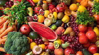Fruits and vegetables