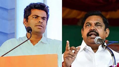 உள்நோக்கத்துடன் பேட்டியளித்த அண்ணாமலைக்கு கண்டனம் - எடப்பாடி பழனிச்சாமி அதிரடி!