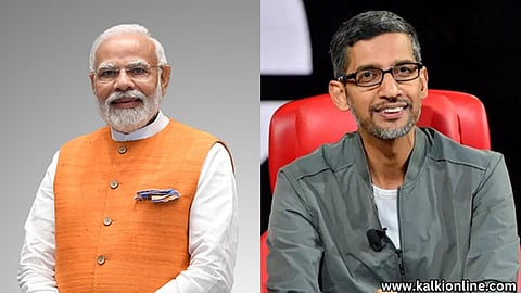 இந்தியாவில் 10 பில்லியன் டாலர்கள் முதலீடு செய்யும் கூகுள் நிறுவனம்: சுந்தர் பிச்சை அறிவிப்பு!