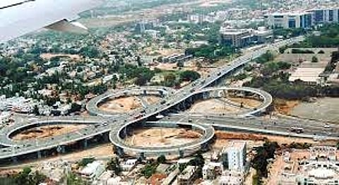 சென்னை கிண்டியில் உள்ள கத்திபாரா மேம்பால சுரங்கப்பாதையில் வாகனங்கள் செல்ல தடை!